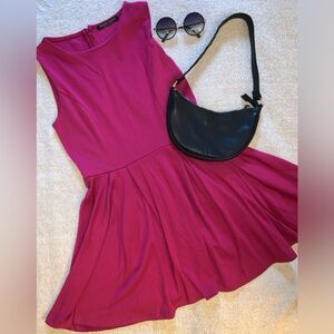 Janette Fashion Fuchsia Mini Dress